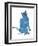 Cat From "25 Cats Named Sam and One Blue Pussy", c. 1954 (One Blue Pussy)-Andy Warhol-Framed Art Print