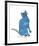 Cat From "25 Cats Named Sam and One Blue Pussy", c. 1954 (One Blue Pussy)-Andy Warhol-Framed Art Print