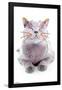 Cat - Funny Face-null-Framed Standard Poster