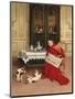 Cat Games-Georges Croegaert-Mounted Premium Giclee Print