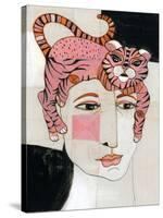 Cat Hair-Stacy Milrany-Stretched Canvas