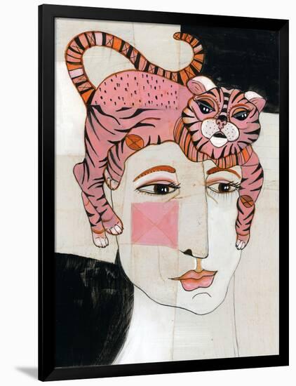 Cat Hair-Stacy Milrany-Framed Art Print