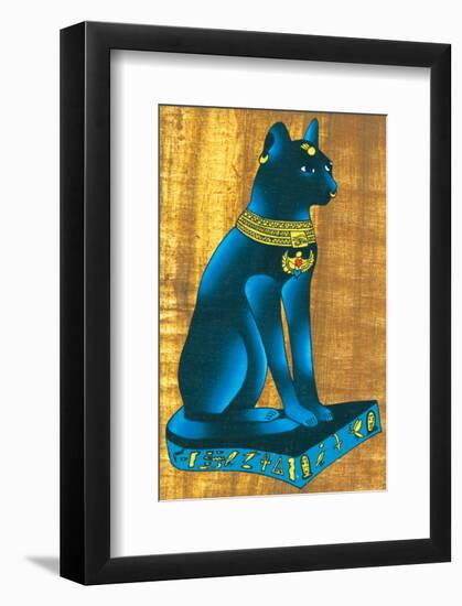 Cat-Headed Goddess Bastet-null-Framed Premium Giclee Print