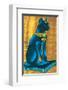 Cat-Headed Goddess Bastet-null-Framed Premium Giclee Print