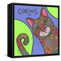 Cat I-Denny Driver-Framed Stretched Canvas