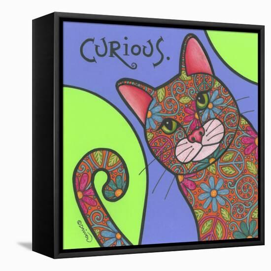 Cat I-Denny Driver-Framed Stretched Canvas