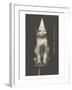 Cat in Dunce Cap-null-Framed Art Print