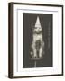 Cat in Dunce Cap-null-Framed Art Print