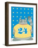 Cat in No 24-Artistan-Framed Photographic Print