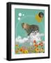 Cat in the Clouds I-Regina Moore-Framed Art Print