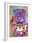 Cat in the Hat 2-Oxana Zaika-Framed Giclee Print