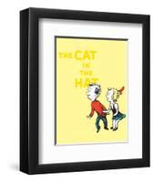 Cat in the Hat Yellow Collection III - Sally & Her Brother (yellow)-Theodor (Dr. Seuss) Geisel-Framed Art Print