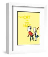 Cat in the Hat Yellow Collection III - Sally & Her Brother (yellow)-Theodor (Dr. Seuss) Geisel-Framed Art Print