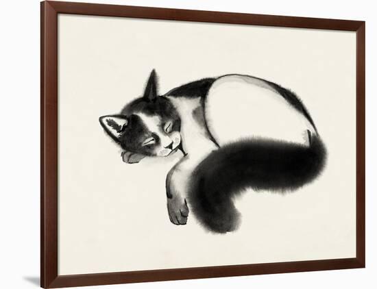 Cat Laze I-Grace Popp-Framed Art Print