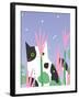 Cat Look 10-Artistan-Framed Art Print