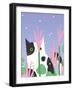 Cat Look 10-Artistan-Framed Art Print