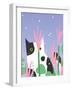 Cat Look 10-Artistan-Framed Art Print