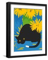 Cat Look 6-Artistan-Framed Art Print