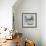 Cat Lounge-Wyanne-Framed Giclee Print displayed on a wall