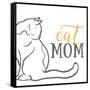 Cat Mom-Elizabeth Medley-Framed Stretched Canvas