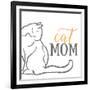 Cat Mom-Elizabeth Medley-Framed Art Print