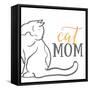 Cat Mom-Elizabeth Medley-Framed Stretched Canvas