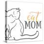 Cat Mom-Elizabeth Medley-Stretched Canvas