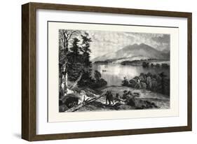 Cat Mountain, Lake George Usa-null-Framed Giclee Print