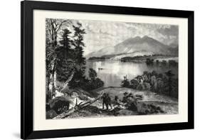 Cat Mountain, Lake George Usa-null-Framed Giclee Print