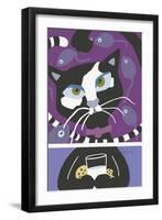 Cat Nap Dreams-Cindy Wider-Framed Giclee Print