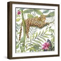 Cat Nap-Sandra Jacobs-Framed Art Print