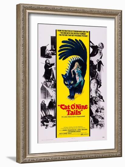 Cat O' Nine Tails, (Aka Il Gatto a Nove Code)-null-Framed Art Print