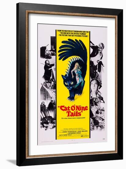 Cat O' Nine Tails, (Aka Il Gatto a Nove Code)-null-Framed Art Print