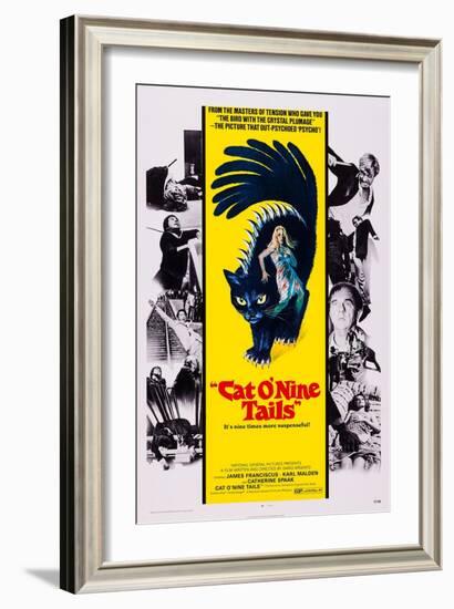 Cat O' Nine Tails, (Aka Il Gatto a Nove Code)-null-Framed Art Print