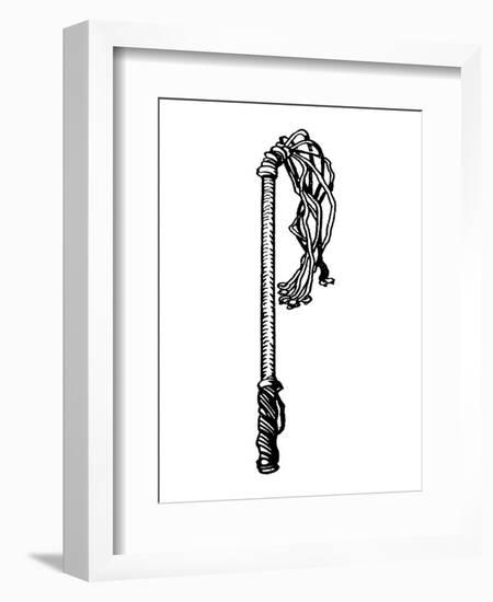 Cat-o’-nine-tails Used For Flogging-George Alfred Williams-Framed Art Print