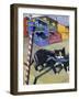 Cat of Burano (Chat de Burano)-Isy Ochoa-Framed Giclee Print