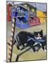 Cat of Burano (Chat de Burano)-Isy Ochoa-Mounted Giclee Print
