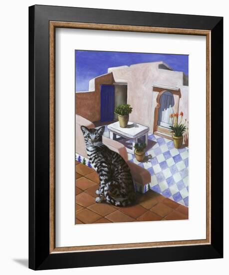 Cat of Morocco (Chat Du Maroc)-Isy Ochoa-Framed Giclee Print