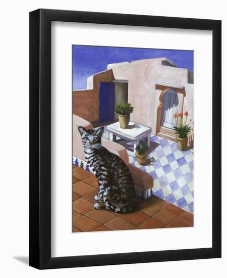 Cat of Morocco (Chat Du Maroc)-Isy Ochoa-Framed Giclee Print