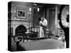 CAT ON A HOT TIN ROOF, 1958 directed by RICHARD BROOKS Elizabeth Taylor and Paul Newman (b/w photo)-null-Stretched Canvas