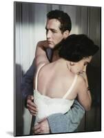 Cat on a Hot Tin Roof 1958 Directed by Richard Brooks Elizabeth Taylor and Paul Newman-null-Mounted Photo