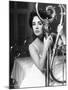 CAT ON A HOT TIN ROOF, 1958 directed by RICHARD BROOKS Elizabeth Taylor (b/w photo)-null-Mounted Photo