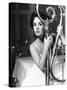 CAT ON A HOT TIN ROOF, 1958 directed by RICHARD BROOKS Elizabeth Taylor (b/w photo)-null-Stretched Canvas