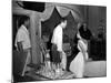 CAT ON A HOT TIN ROOF, 1958 directed by RICHARD BROOKS On the set, Richard Brooks (left) Paul Newma-null-Mounted Photo