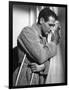 CAT ON A HOT TIN ROOF, 1958 directed by RICHARD BROOKS Paul Newman (b/w photo)-null-Framed Photo