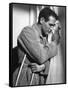 CAT ON A HOT TIN ROOF, 1958 directed by RICHARD BROOKS Paul Newman (b/w photo)-null-Framed Stretched Canvas