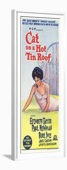 Cat on a Hot Tin Roof, 1958-null-Framed Art Print