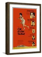 Cat on a Hot Tin Roof, 1958-null-Framed Art Print