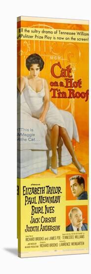 Cat on a Hot Tin Roof, 1958-null-Stretched Canvas