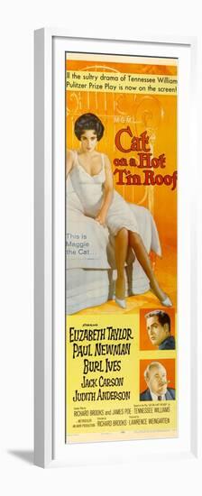 Cat on a Hot Tin Roof, 1958-null-Framed Premium Giclee Print